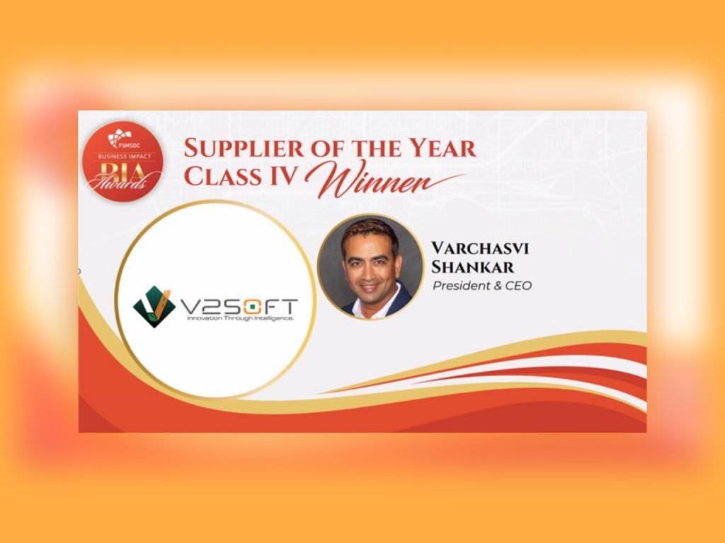 V2Soft Wins Supplier of the Year Class IV in Florida - FSMSDC